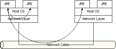 [RMI Transport Requires a 
network connection]